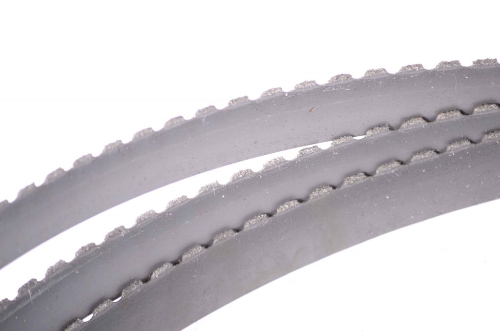 Tungsten Carbide Grit Edge Bandsaw Blades for Abrasive Materials